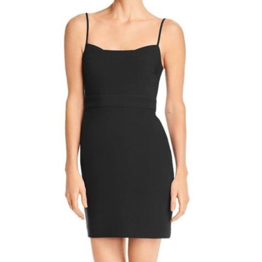 Likely Willard Black Sleeveless Mini Dress